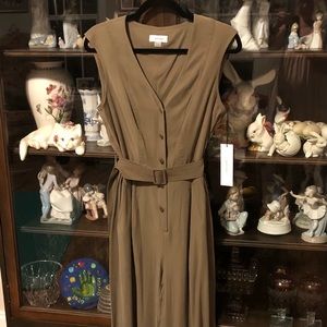 Calvin Klein Olive Green Jumpsuit Size 10.